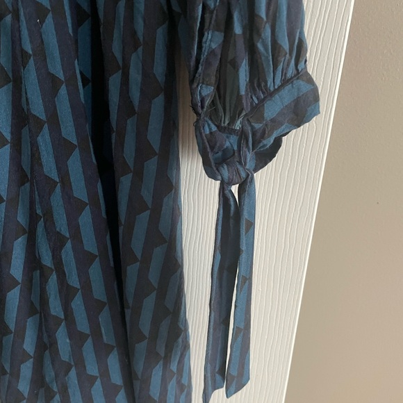 Zara Mini Dress, Size XL, Navy & Black - Picture 2 of 9